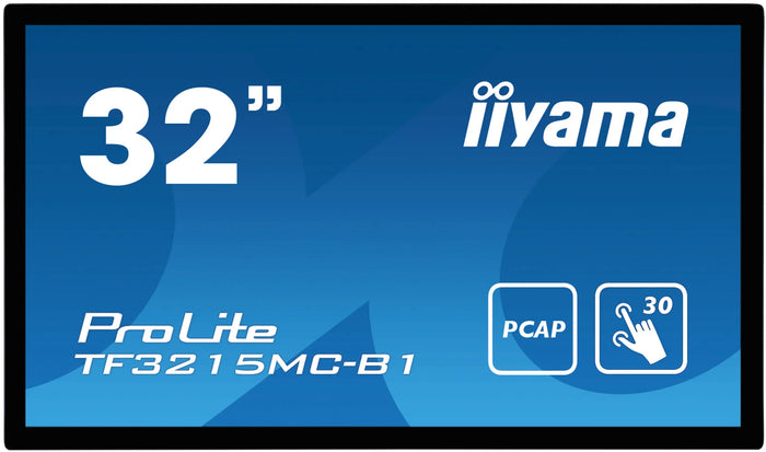 iiyama ProLite TF3215MC-B1 - 30pt PCAP 32" Open Frame Touchscreen Display Touchscreen Monitor iiyama
