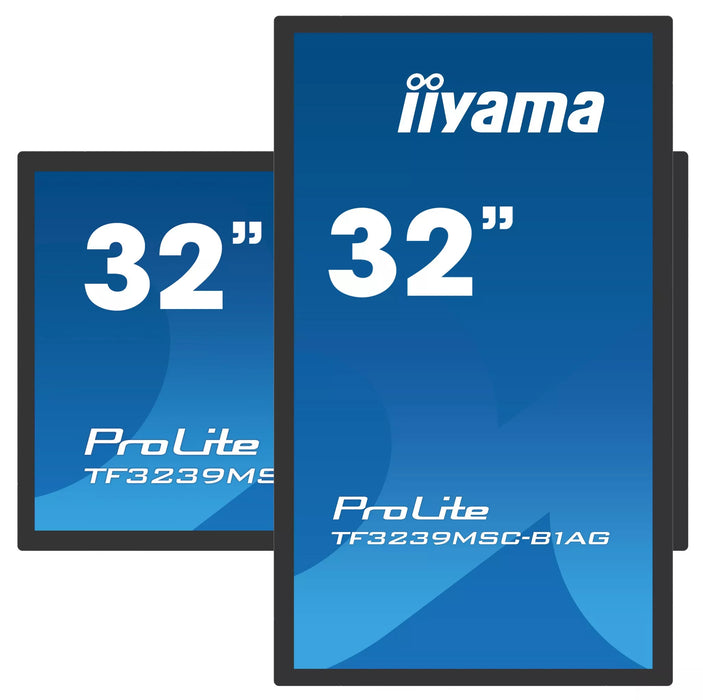 iiyama ProLite TF3239MSC-B1AG - 12pt PCAP 32" Open Frame Touchscreen Display