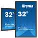 iiyama ProLite TF3239MSC-B1AG - 12pt PCAP 32" Open Frame Touchscreen Display