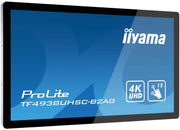 iiyama ProLite TF4938UHSC-B2AG - 15pt PCAP 49" Open Frame Touchscreen Display Touchscreen Monitor iiyama