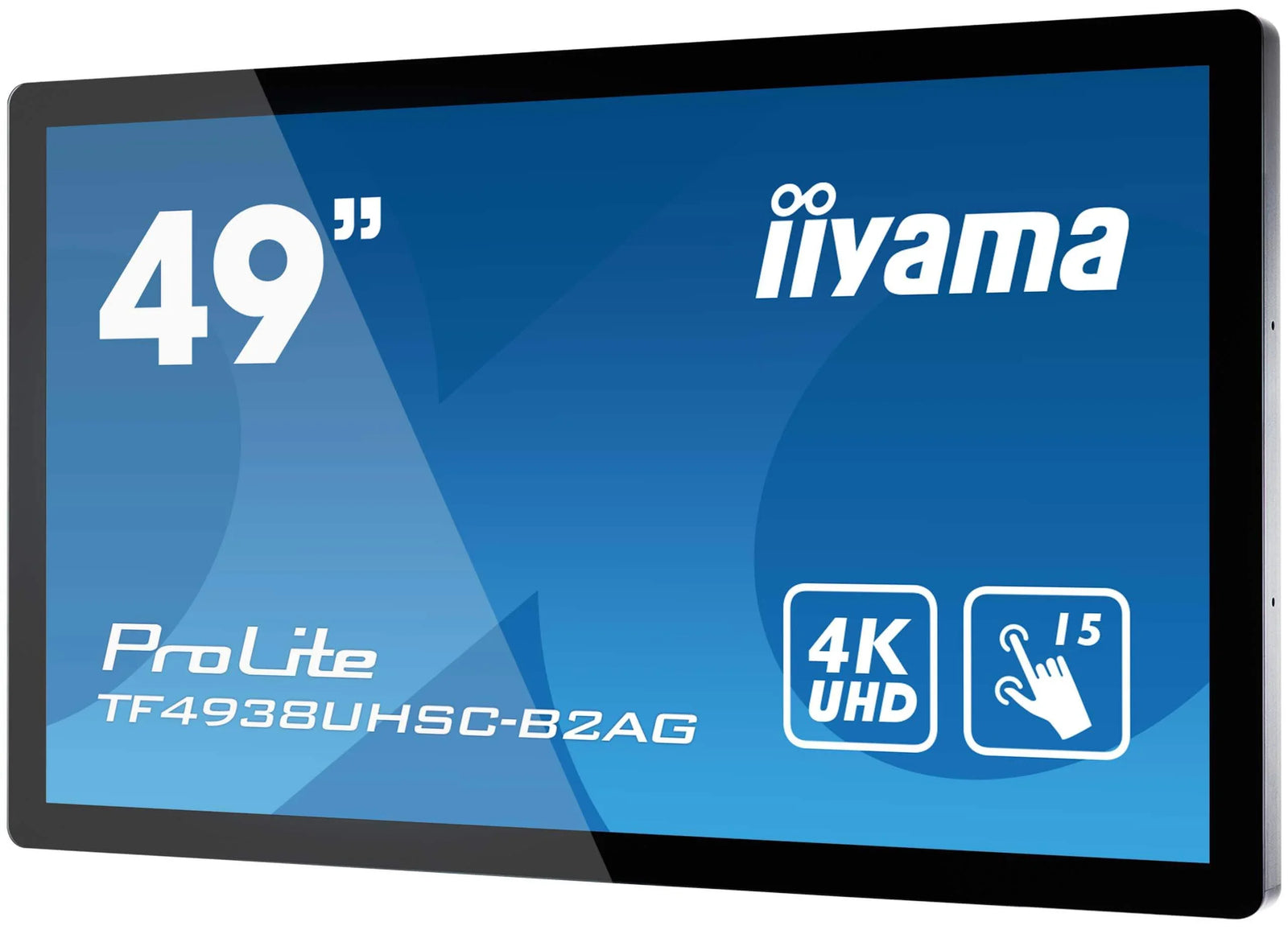 iiyama ProLite TF4938UHSC-B2AG - 15pt PCAP 49" Open Frame Touchscreen Display Touchscreen Monitor iiyama