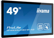 iiyama ProLite TF4939UHSC-B1AG - 12pt PCAP 49" Open Frame Touchscreen Display Touchscreen Monitor iiyama
