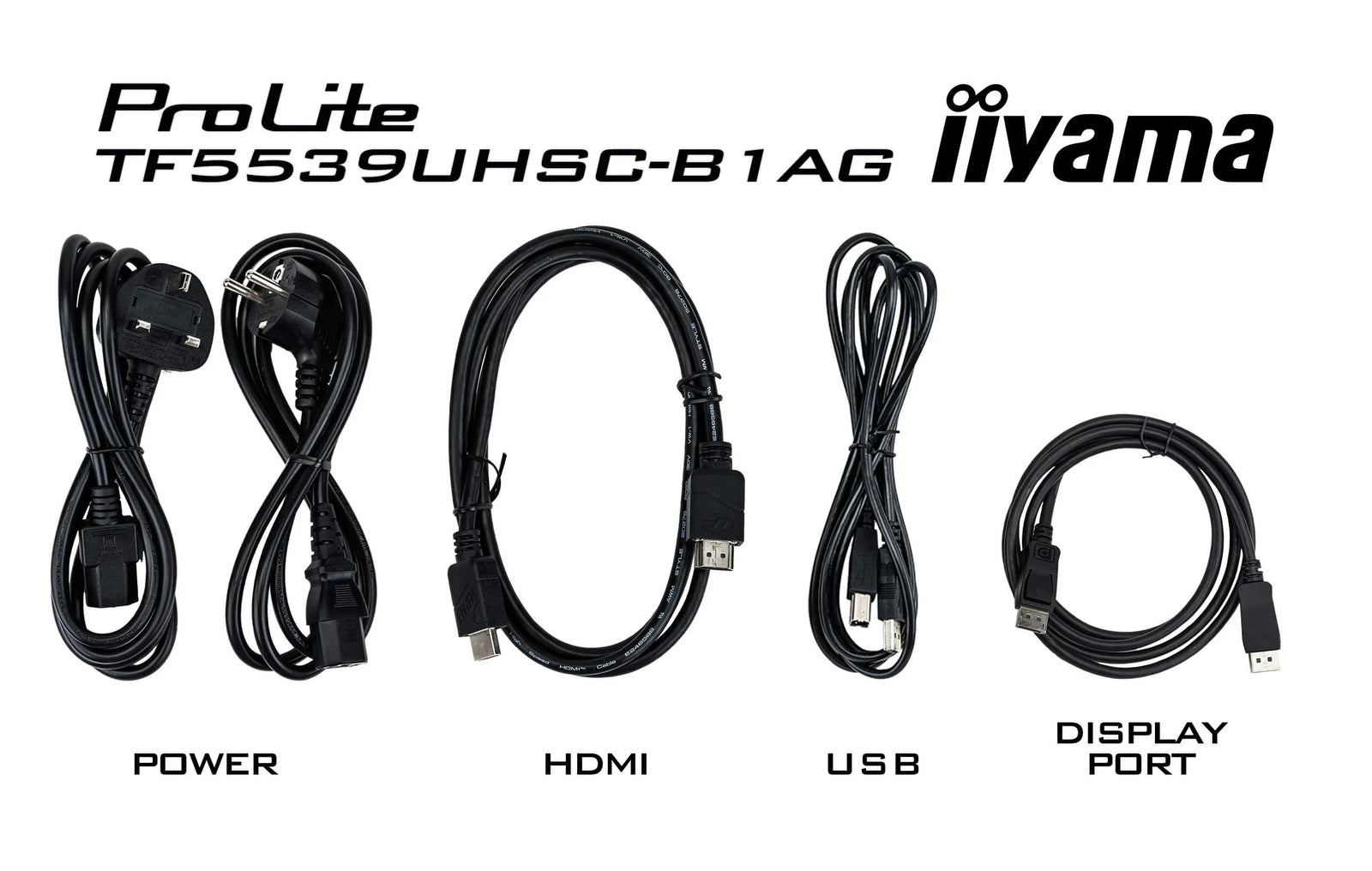 iiyama ProLite TF5539UHSC-B1AG - 15pt PCAP 55" Open Frame Touchscreen Display Touchscreen Monitor iiyama