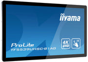 iiyama ProLite TF5539UHSC-B1AG - 15pt PCAP 55" Open Frame Touchscreen Display Touchscreen Monitor iiyama