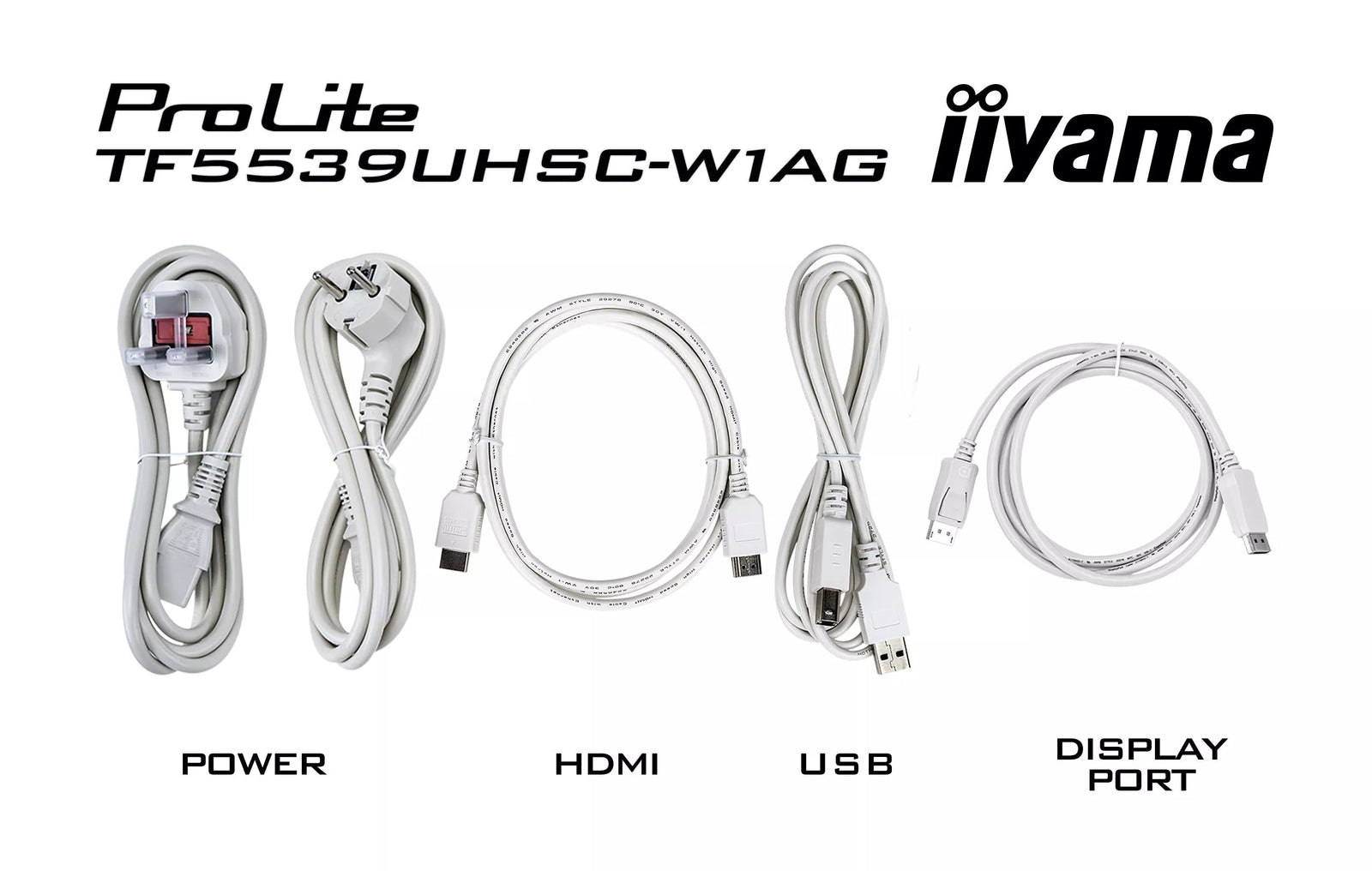 iiyama ProLite TF5539UHSC-W1AG - 12pt PCAP 55" Open Frame Touchscreen Display Touchscreen Monitor iiyama
