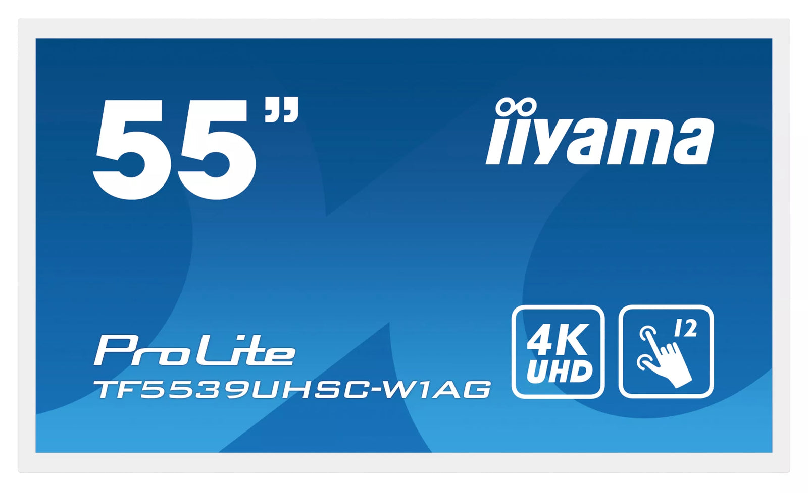 iiyama ProLite TF5539UHSC-W1AG - 12pt PCAP 55" Open Frame Touchscreen Display Touchscreen Monitor iiyama