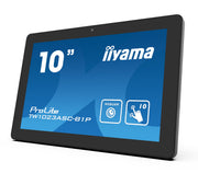 iiyama ProLite TW1023ASC-B1P - 10pt PCAP Android 10" POE Touch Screen Monitor Touchscreen Monitor iiyama
