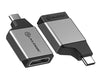 Alogic ULCDPMN-SGR Ultra Mini USB-C to DisplayPort Adapter Space Grey