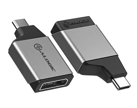 Alogic ULCDPMN-SGR Ultra Mini USB-C to DisplayPort Adapter Space Grey