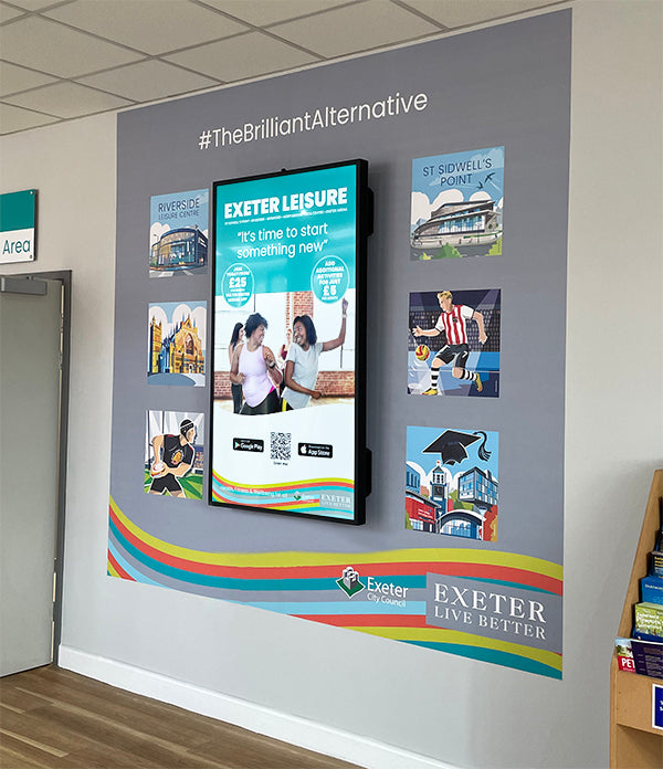 Ultra High Brightness Window Display - 3500cd/m2 Candela
