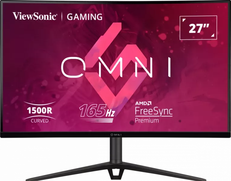 ViewSonic 27” 2K 165Hz Curved Gaming Monitor | VX2718-2KPC-MHDJ Gaming Monitor ViewSonic