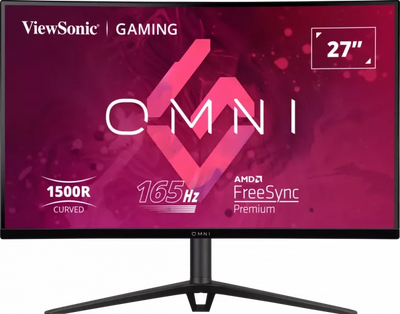 ViewSonic 27” 2K 165Hz Curved Gaming Monitor | VX2718-2KPC-MHDJ Gaming Monitor ViewSonic