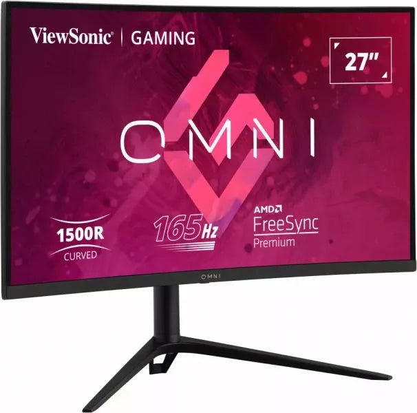 ViewSonic 27” 2K 165Hz Curved Gaming Monitor | VX2718-2KPC-MHDJ Gaming Monitor ViewSonic