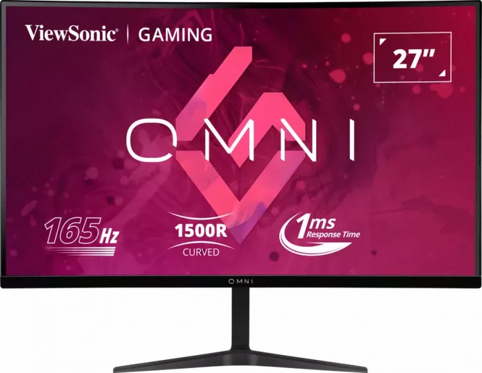 ViewSonic 27” 165Hz 1500R Curved Gaming Monitor | VX2718-PC-MHD Gaming Monitor ViewSonic