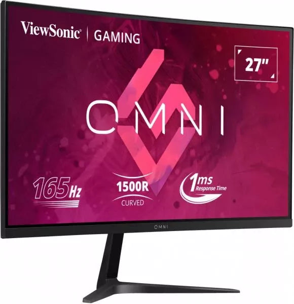 ViewSonic 27” 165Hz 1500R Curved Gaming Monitor | VX2718-PC-MHD Gaming Monitor ViewSonic