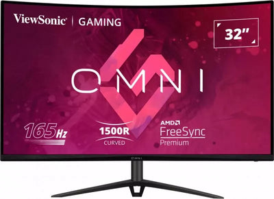 ViewSonic 32" 165Hz Curved Gaming Monitor | VX3218-PC-MHDJ Gaming Monitor ViewSonic