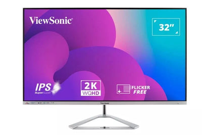 ViewSonic VX3276-2K-MHD-2 32" IPS QHD Entertainment Monitor Desktop Monitor ViewSonic