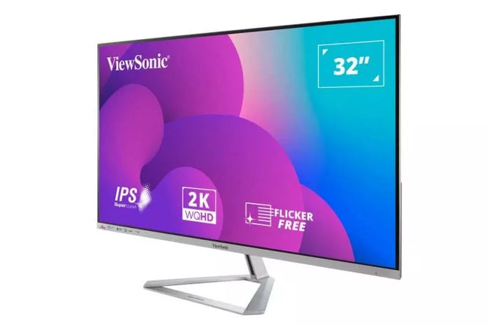 ViewSonic VX3276-2K-MHD-2 32" IPS QHD Entertainment Monitor Desktop Monitor ViewSonic