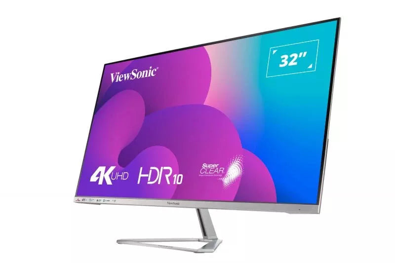 ViewSonic VX3276-4K-MHD 32" 4K 60Hz Entertainment Monitor Desktop Monitor ViewSonic