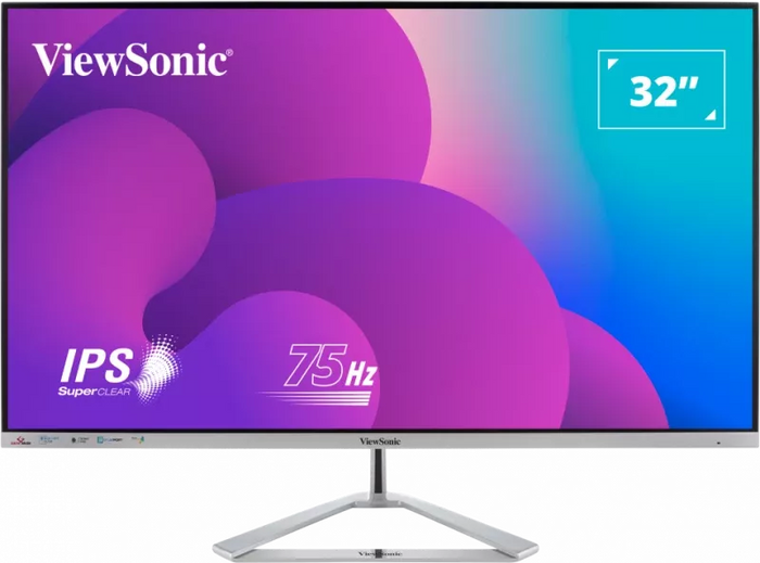ViewSonic VX3276-MHD-3 32” Full HD 1080p Entertainment Monitor Desktop Monitor ViewSonic