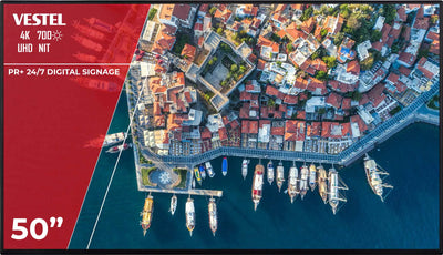 Vestel PR50D-4H - 50" High-Brightness Android Digital Signage Display Vestel Android Digital Signage Vestel