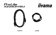 iiyama ProLite X2283HSU-B1 21" Full HD Desktop Monitor Desktop Monitor iiyama