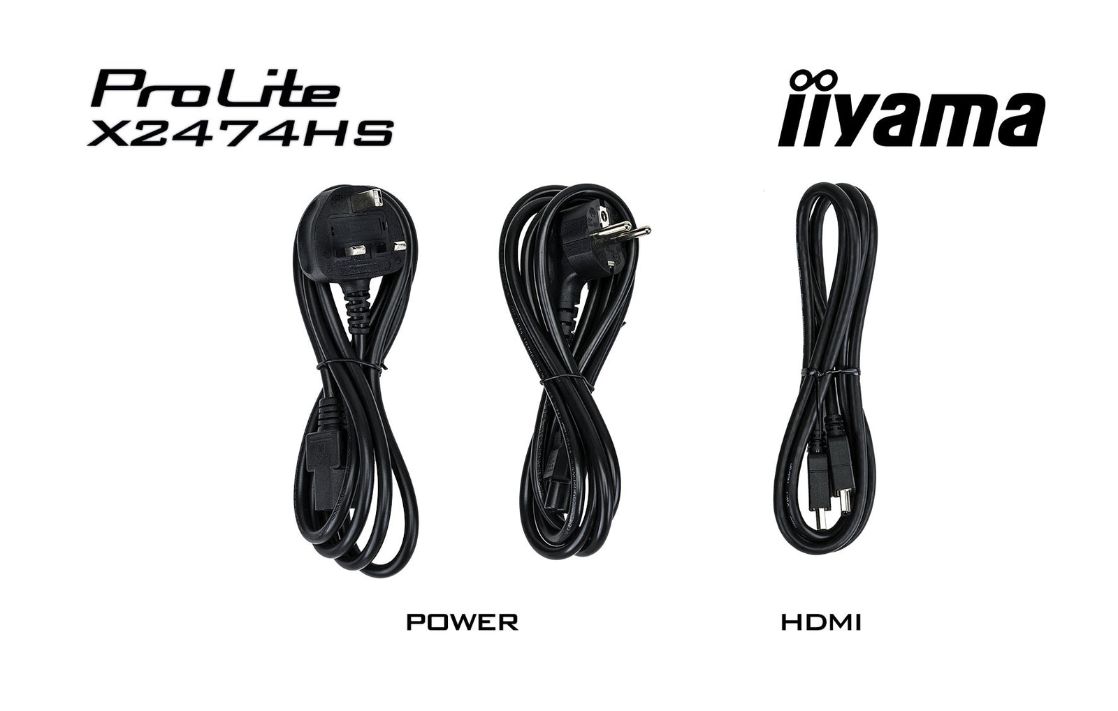 iiyama ProLite X2474HS-B1 24" 1920x1080 4ms Desktop Monitor iiyama