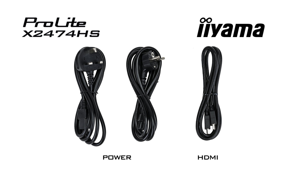 iiyama ProLite X2474HS-B1 24" 1920x1080 4ms Desktop Monitor iiyama