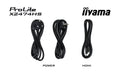 iiyama ProLite X2474HS-B1 24" 1920x1080 4ms Desktop Monitor iiyama