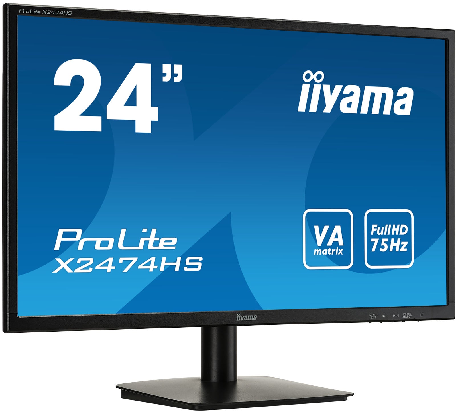 iiyama ProLite X2474HS-B1 24" 1920x1080 4ms Desktop Monitor iiyama