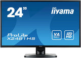 iiyama ProLite X2481HS-B1 24" IPS HDMI Full HD Desktop Monitor