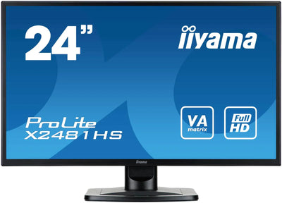 iiyama ProLite X2481HS-B1 24" IPS HDMI Full HD Desktop Monitor Desktop Monitor iiyama