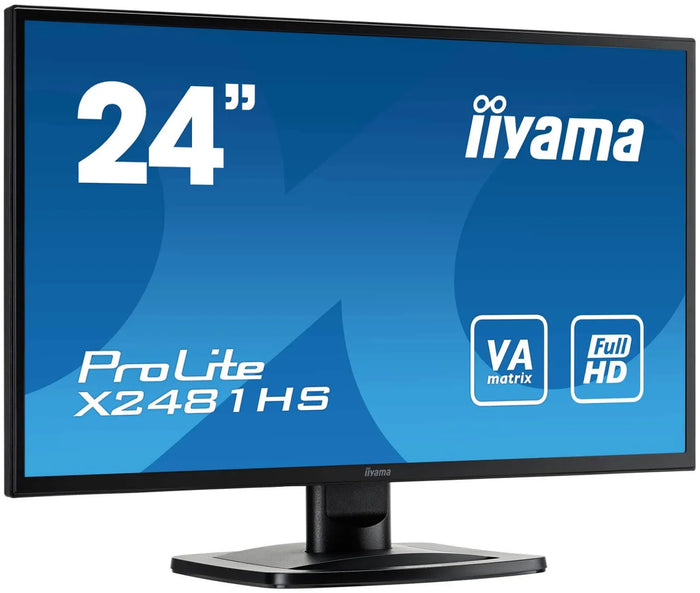 iiyama ProLite X2481HS-B1 24" IPS HDMI Full HD Desktop Monitor Desktop Monitor iiyama