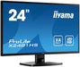 iiyama ProLite X2481HS-B1 24" inch IPS, HDMI, Full HD Desktop Monitor.