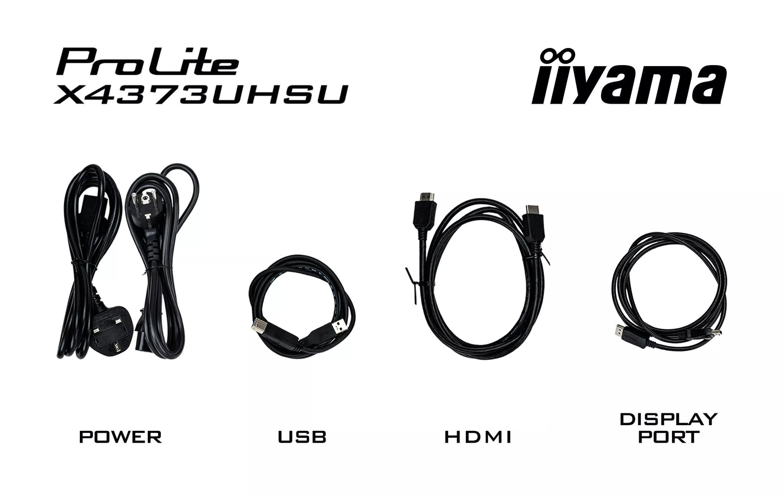 iiyama ProLite X4373UHSU-B1 43" Large Format Desktop Monitor Desktop Monitor iiyama
