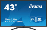 iiyama ProLite X4373UHSU-B1 43" Large Format Desktop Monitor