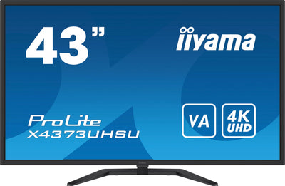 iiyama ProLite X4373UHSU-B1 43" Large Format Desktop Monitor Desktop Monitor iiyama