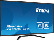 iiyama ProLite X4373UHSU-B1 43" Large Format Desktop Monitor Desktop Monitor iiyama