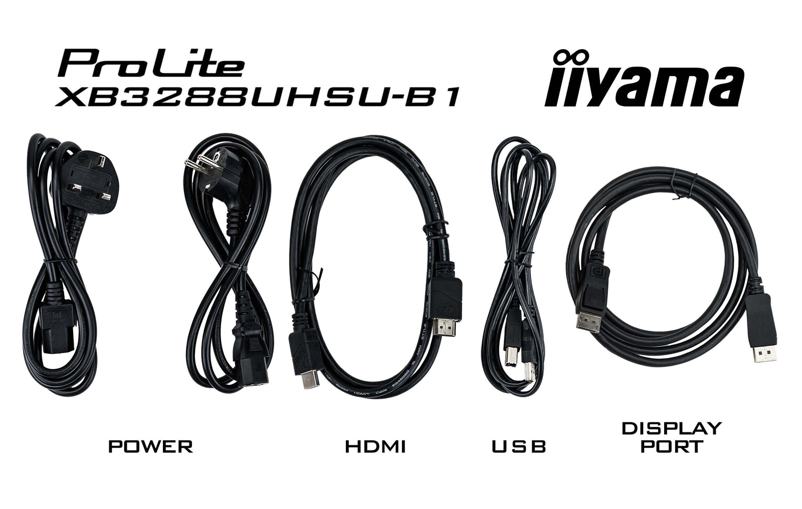 iiyama ProLite XB3288UHSU-B1 31.5" VA Panel 4K Desktop Monitor Desktop Monitor iiyama