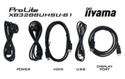 iiyama ProLite XB3288UHSU-B1 31.5" VA Panel 4K Desktop Monitor Desktop Monitor iiyama