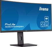 iiyama ProLite XCB3494WQSN-B5 34" VA Panel KVM Desktop Monitor Desktop Monitor iiyama