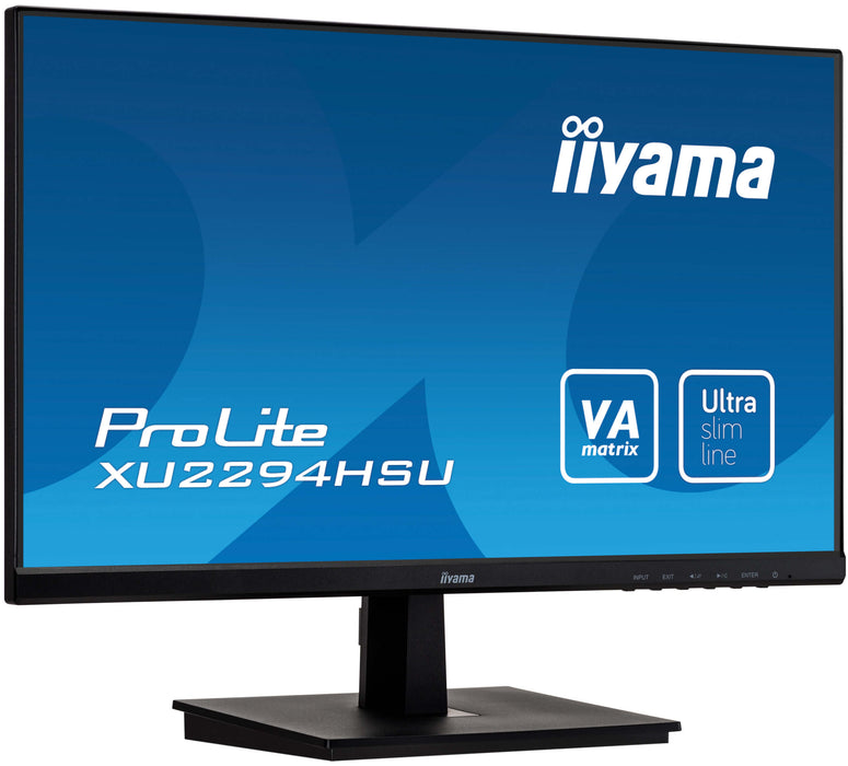 iiyama ProLite XU2294HSU-B1 22" inch IPS, HDMI, Full HD Desktop Monitor.