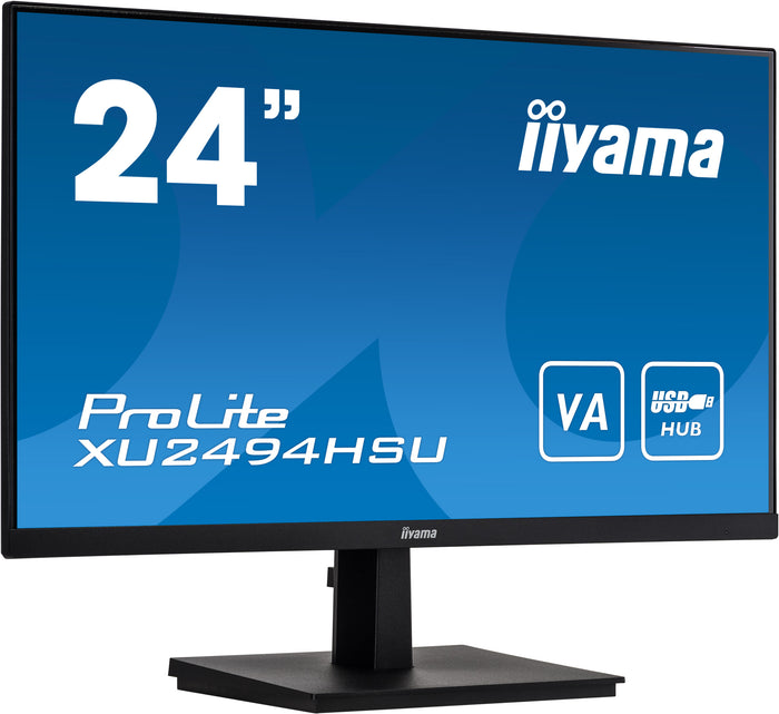 iiyama ProLite 24" Full HD LED Desktop Monitor | XU2494HSU-B2 Desktop Monitor iiyama
