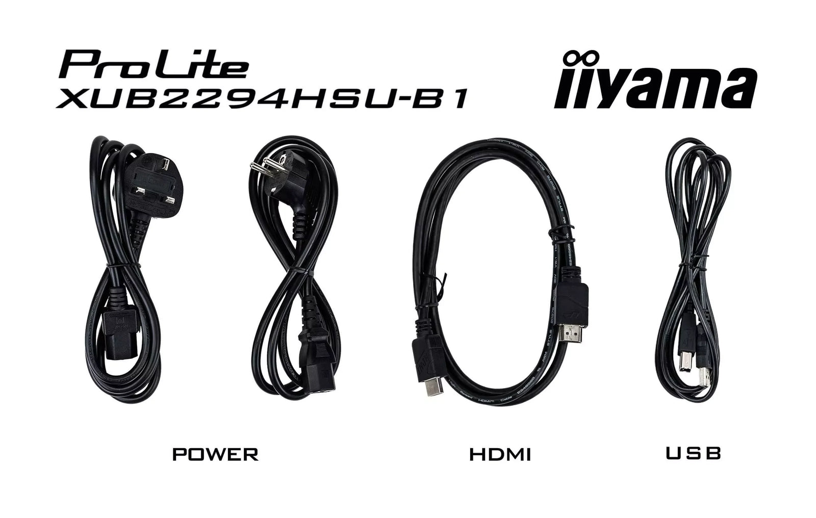 iiyama ProLite XUB2294HSU-B2 22" Full HD Desktop Monitor Desktop Monitor iiyama