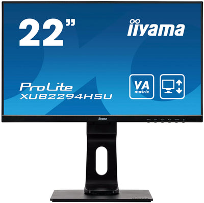 iiyama ProLite XUB2294HSU-B2 22" Full HD Desktop Monitor Desktop Monitor iiyama
