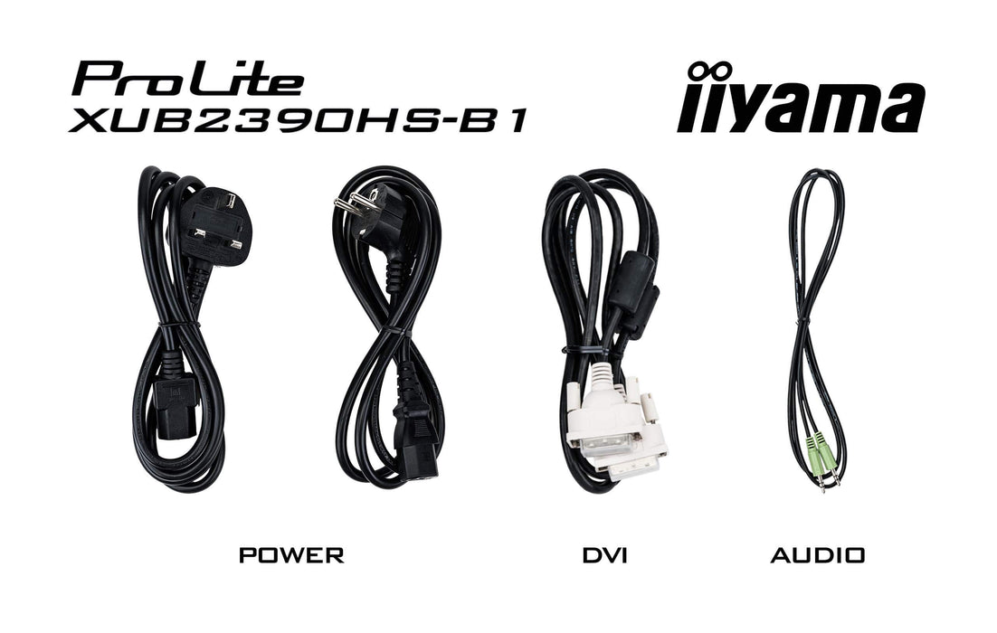 iiyama ProLite XUB2390HS 23 Inch Monitor IPS LED.