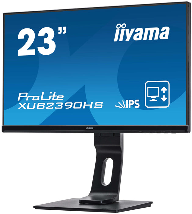 iiyama ProLite XUB2390HS 23 Inch Monitor IPS LED.
