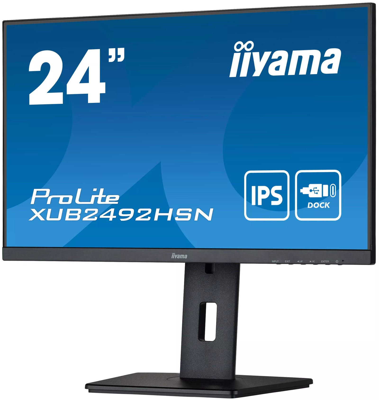 iiyama ProLite XUB2492HSN-B5 24" 75Hz IPS Panel Desktop Monitor Desktop Monitor iiyama