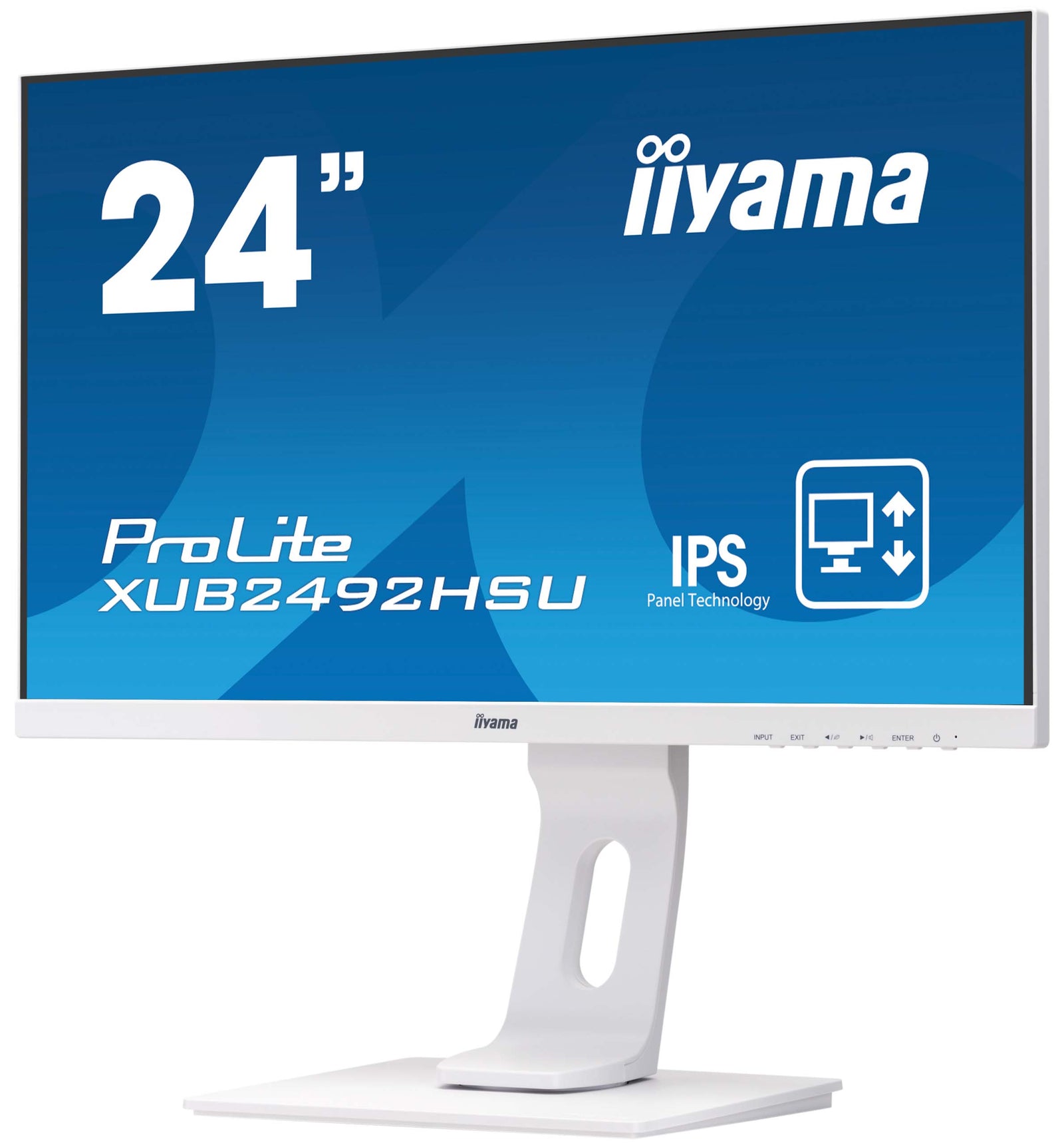 iiyama ProLite XUB2492HSU-W1 24" IPS Desktop Monitor Desktop Monitor iiyama