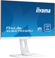 iiyama ProLite XUB2792QSU-W1 27" White IPS LCD Desktop Monitor Desktop Monitor iiyama